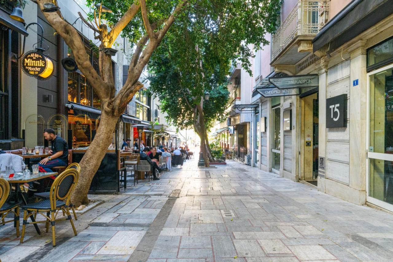 Hubstay - Kolonaki Central Luxury Suite In Athens - 5 Mins Walk To Syndagma, Ermou Eksteriør billede
